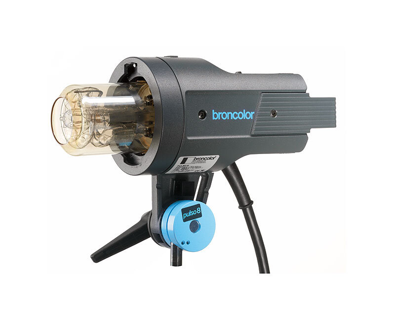 Broncolor Pulso Twin 4 Flash Head Hire ( Bi-tube) | THE FRONT